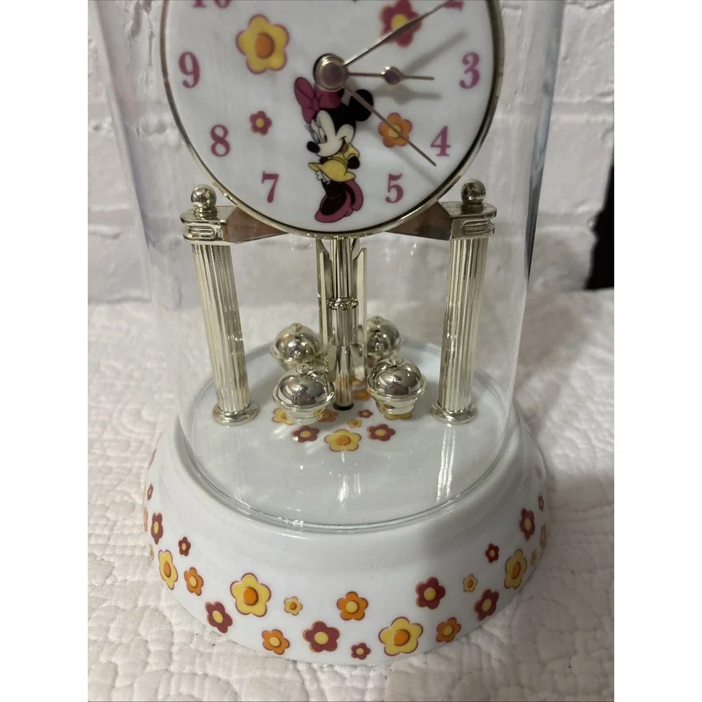 Unique, Disney Minnie Mouse‎ Table Top Clock, Tested And Working
